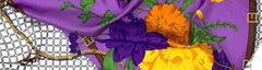 foulard a fiori
