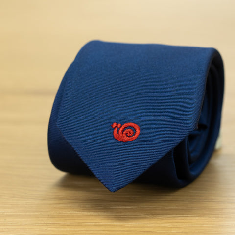 cravatte seta blu unito per cerimonia moderne