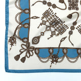 Foulard in Pura Seta con Stampa Gioielli della Regina - Cod 1107