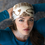 Foulard in Pura Seta con Stampa Gioielli della Regina - Cod 1107