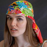 Foulard Pura Seta cm 70x70 stampa Giungla  Cod 266