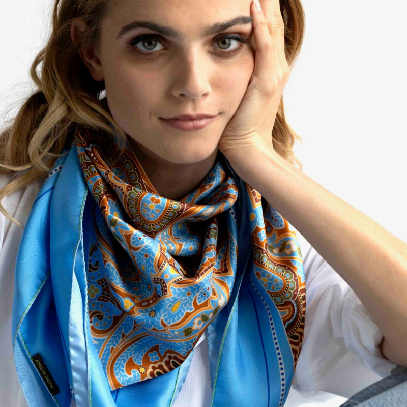 Foulard Seta Firmati Foulard Usati Firmati Foulard Per Testa Donna