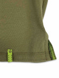 Polo Donna smanicata in Cotone colore Verde militare Cod.  774-777