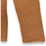 Cardigan Elena, in puro Cashmere colore Zenzero Cod.  802-803