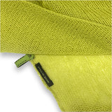 Stola Francesca: leggera in maglia di Cashmere colore Giallo acido Cod. 809