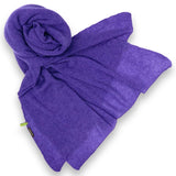Stola Francesca: leggera in maglia di Cashmere colore Lavanda Cod. 810