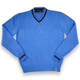 Pullover Adriano in puro Cashmere colore Azzurro Cod. 812-814