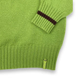 Pullover Adriano in puro Cashmere colore Verde Slow Cod. 818-820
