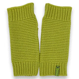 Guanti Donna senza dita in Cashmere colore Verde Acido Cod.832