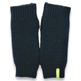 Guanti Donna senza dita in Cashmere colore Nero Cod.834