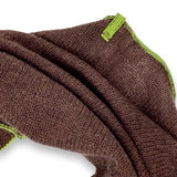 Sciarpa in Cashmere ad anello colore Marrone Cod 836