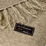 Cardigan Elena, in puro Cashmere colore Canapa Cod. 844