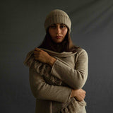 Cardigan Elena, in puro Cashmere colore Canapa Cod. 844