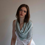 Foulard in Pura Seta cm 90x90  Stampa Geometrica - 921