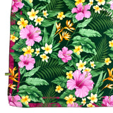 Foulard in Pura Seta Floreale Tropical - 923