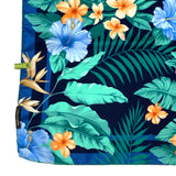 Foulard in Pura Seta Floreale Tropical - 924