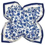 Foulard in Pura Seta Floreale monocolore - 926