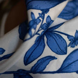 Foulard in Pura Seta Floreale monocolore - 926