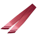 Bandeau in pura seta sfumato rosa - 942