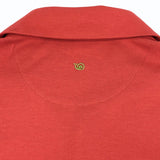 Polo Uomo puro Cotone colore Corallo cod 754-757