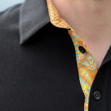 Polo Uomo puro Cotone colore Nero Cod 762-765