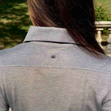 Polo donna in Seta Cotone colore Grigio Cod 236-239