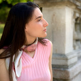 Gilet Rosa in Cotone e Cashmere Cod 273-274-275