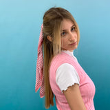 Gilet Rosa in Cotone e Cashmere Cod 273-274-275