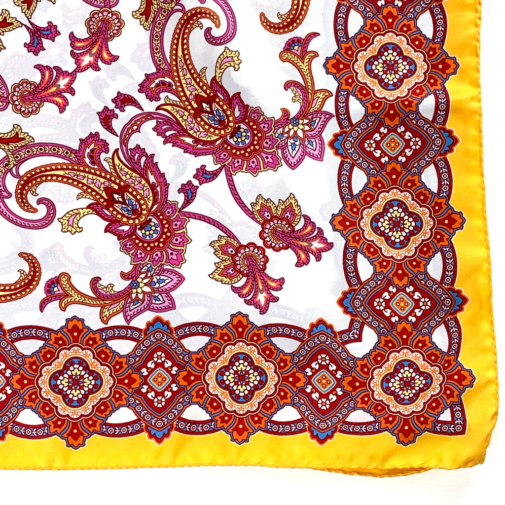 Freak Scene Sciarpa di cotone - lurex giallo multicolore 1 - foulard Freak Scene Sciarpa di cotone - lurex giallo multicolore 1 - foulard