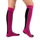 MEN COTTON  TWO COLORS PANEL DESIGN, BLACK AND FUSCHIA COD 385