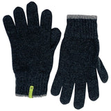 Guanti donna in puro Cashmere colore Antracite Cod 398