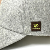 Cappellino baseball in puro Cashmere grigio chiaro Cod 040