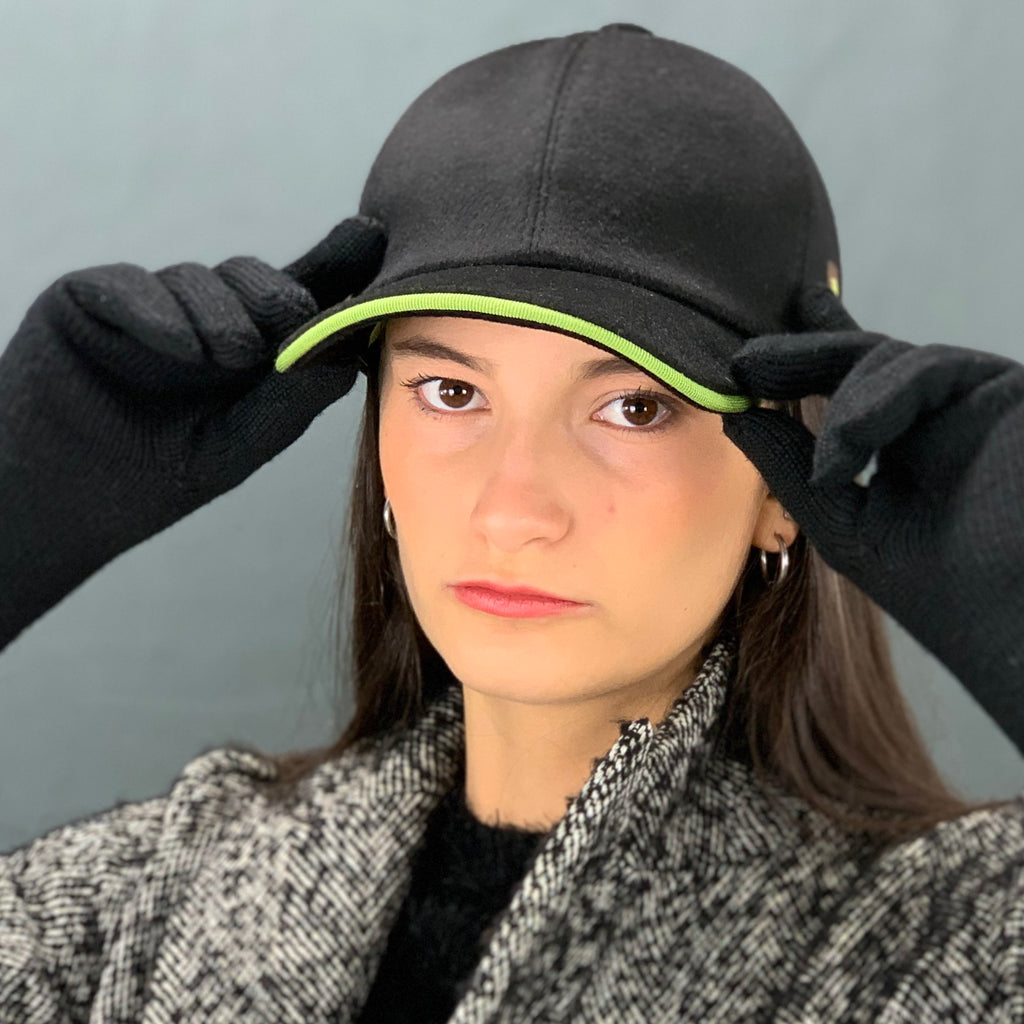 Baseball Cap Cappello Baseball Nero Donna Twin-set Donna Cappello