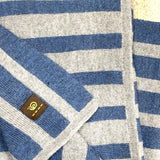 Sciarpa maglia in pura Lana rigata Cod 047 Cod 048  Cod 049