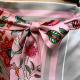 Gonna Foulard stampa Fiori Indiani Cod. 592