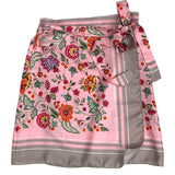 Gonna Foulard stampa Fiori Indiani Cod. 592