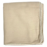 Coperta Yacht in Lana Seta Jacquard Oxford, colore Champagne Cod 601