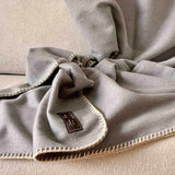 Coperta Yacht Lana Seta Jacquard Oxford, colore Grigio Cod 602