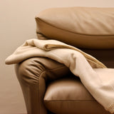 Coperta Veliero in Cashmere Lana colore Champagne. Cod 619