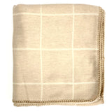 Coperta Veliero in Cashmere Lana colore Champagne. Cod 619