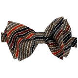 Papillon in Pura Lana  colore Ruggine Multicolor Cod. 636