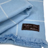 Copertina Cashmere per bambini colore Azzurro Cod 715
