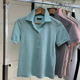 AQUA SILK /COTTON LADIES POLO SHIRT. COD 248-251