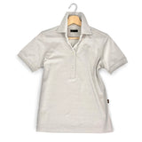 LT TAUPE SILK /COTTON LADIES POLO SHIRT. COD 240-243