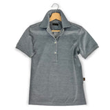 Polo donna in Seta Cotone colore Grigio Cod 236-239